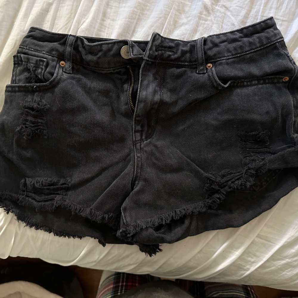 Black PACSUN jean shorts